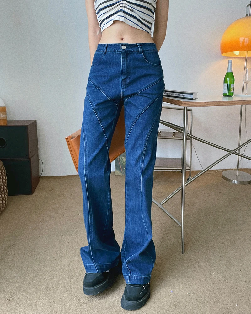 2022 spring new style slim and versatile high-waisted micro-flare jeans fashion Hyun Ya mopping the floor old pants women
2022 spring new style slim and versatile high-waisted micro-flare jeans fashion Hyun Ya mopping the floor old pants women