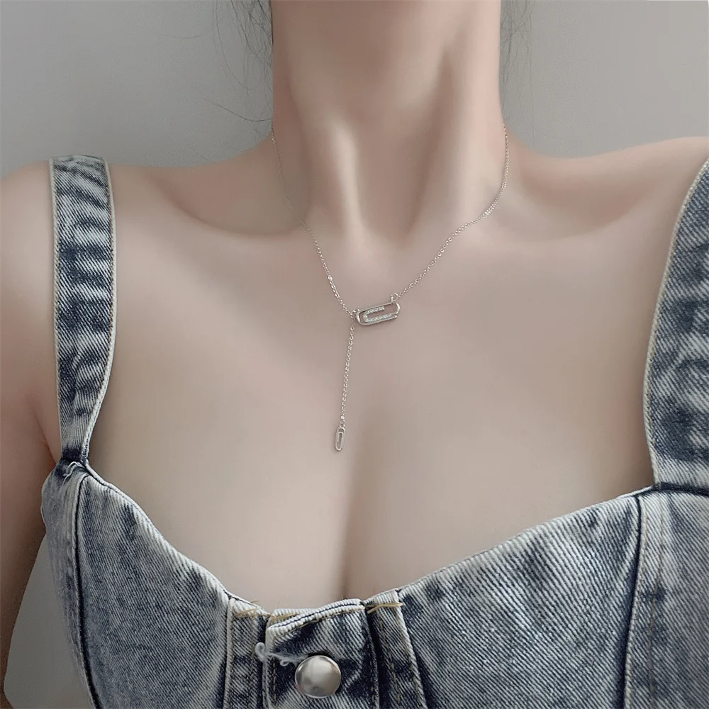 Coconal Fashion Silver Color Women Asymmetric Geometry Clavicle Chain Pendant Fashion Necklace Party Gifts Necklace
Coconal Fashion Silver Color Women Asymmetric Geometry Clavicle Chain Pendant Fashion Necklace Party Gifts Necklace