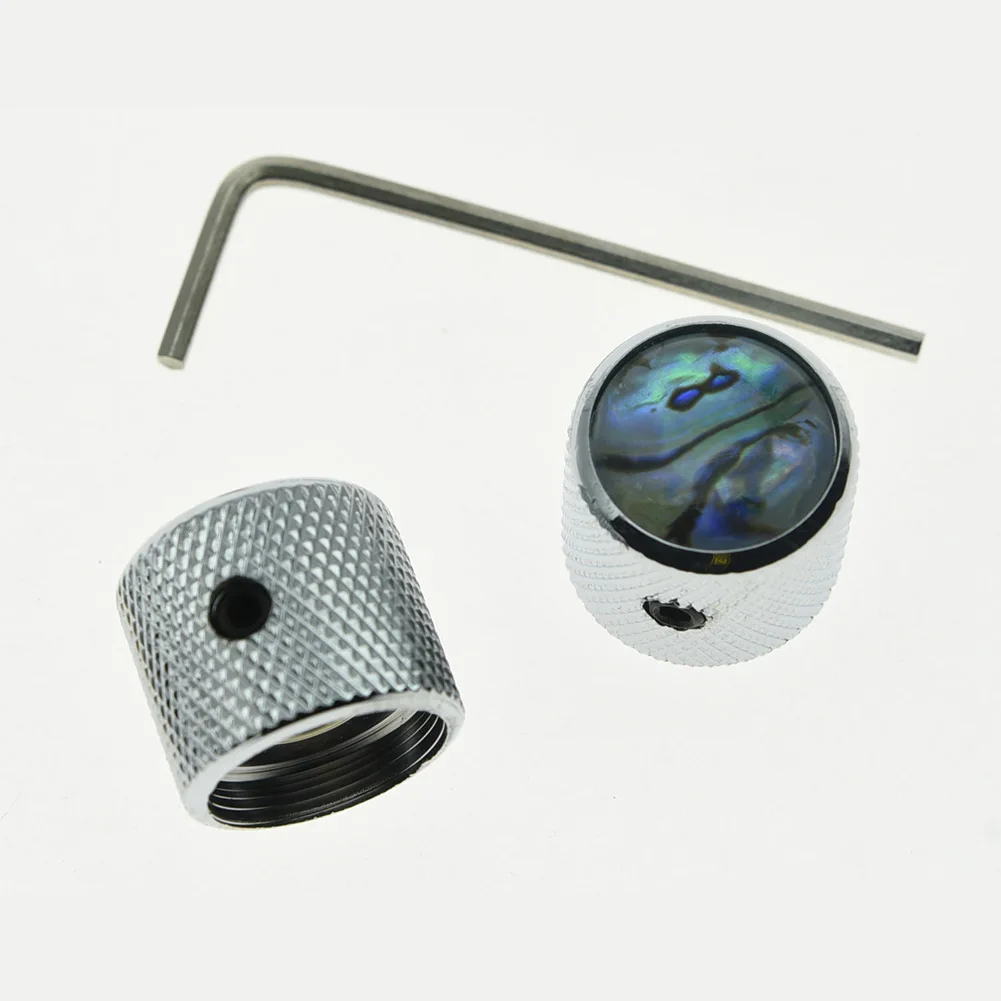 High Quality Guitar Control Knobs Knob-Chrome Metal Knurled Barrel Musical Instrument Accessories 2pcs Guitar Knobs
High Quality Guitar Control Knobs Knob-Chrome Metal Knurled Barrel Musical Instrument Accessories 2pcs Guitar Knobs