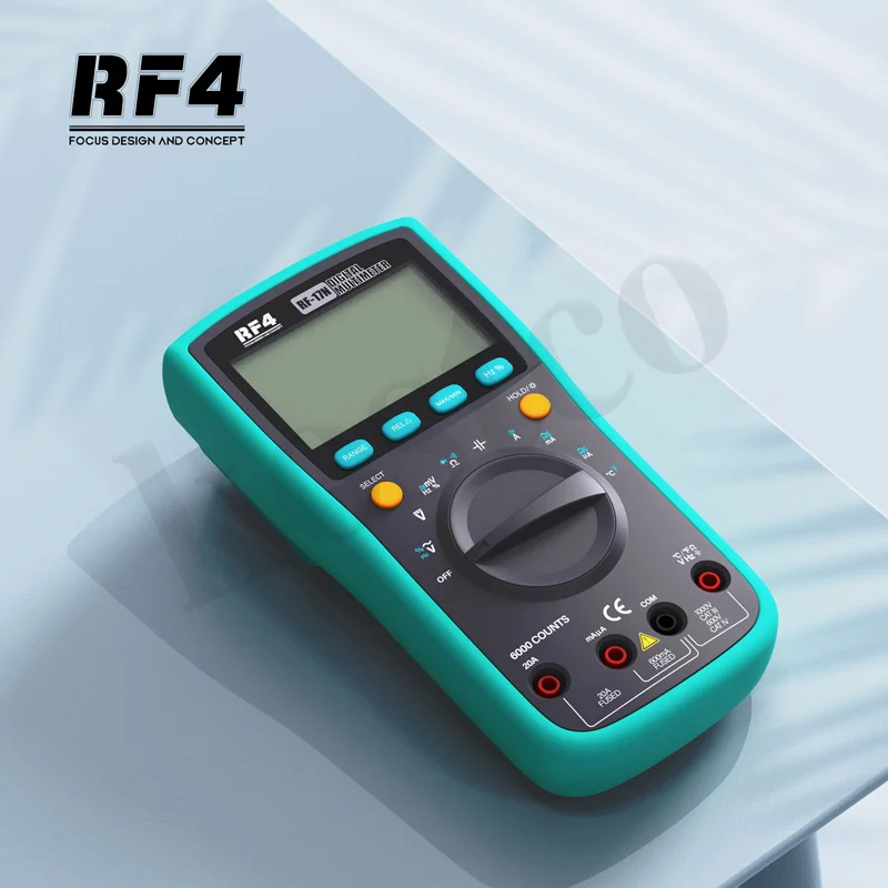 RF4 RF-17N Smart Digital Multimeter Tool Circuit Board Electronic Multi-function Maintenance Instrument Tester for Phone Repair
RF4 RF-17N Smart Digital Multimeter Tool Circuit Board Electronic Multi-function Maintenance Instrument Tester for Phone Repair