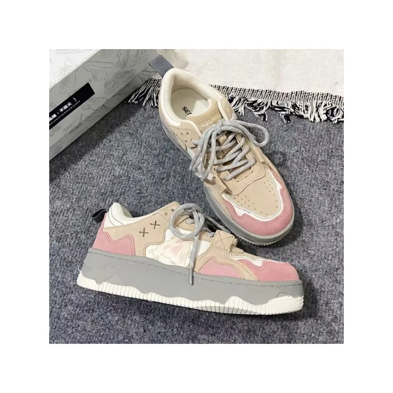 Fashion Women's Color Matching Casual Shoes 2023 Woman Vulcanize Sneakers Breathable Sport Walking Running Spring Platform Shoes
Fashion Women's Color Matching Casual Shoes 2023 Woman Vulcanize Sneakers Breathable Sport Walking Running Spring Platform Shoes