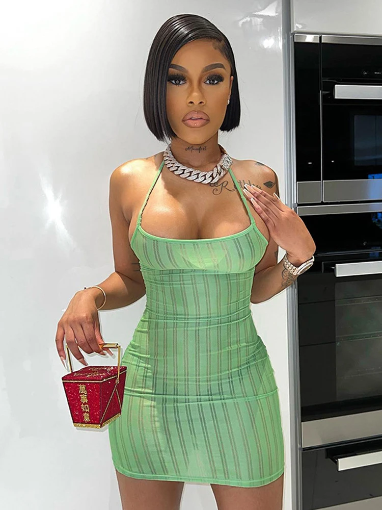 Mesh Dress For Women Mini Dresses Spaghetti Strap Sexy See Through Summer 2022 Streetwear Vintage Elegant Clothing New Fashion
Mesh Dress For Women Mini Dresses Spaghetti Strap Sexy See Through Summer 2022 Streetwear Vintage Elegant Clothing New Fashion