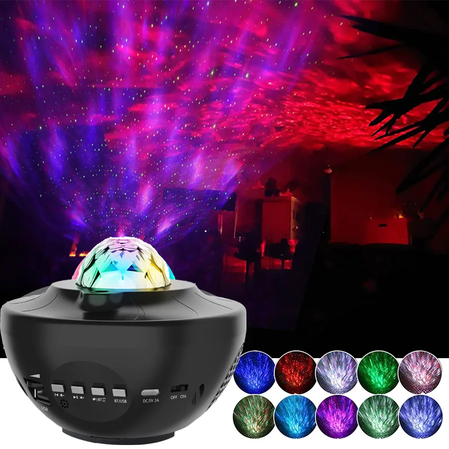 Colorful Starry Sky Galaxy Projector Nightlight Child Blueteeth USB Music Player Star Night Light Romantic Projection Lamp Gifts
Colorful Starry Sky Galaxy Projector Nightlight Child Blueteeth USB Music Player Star Night Light Romantic Projection Lamp Gifts