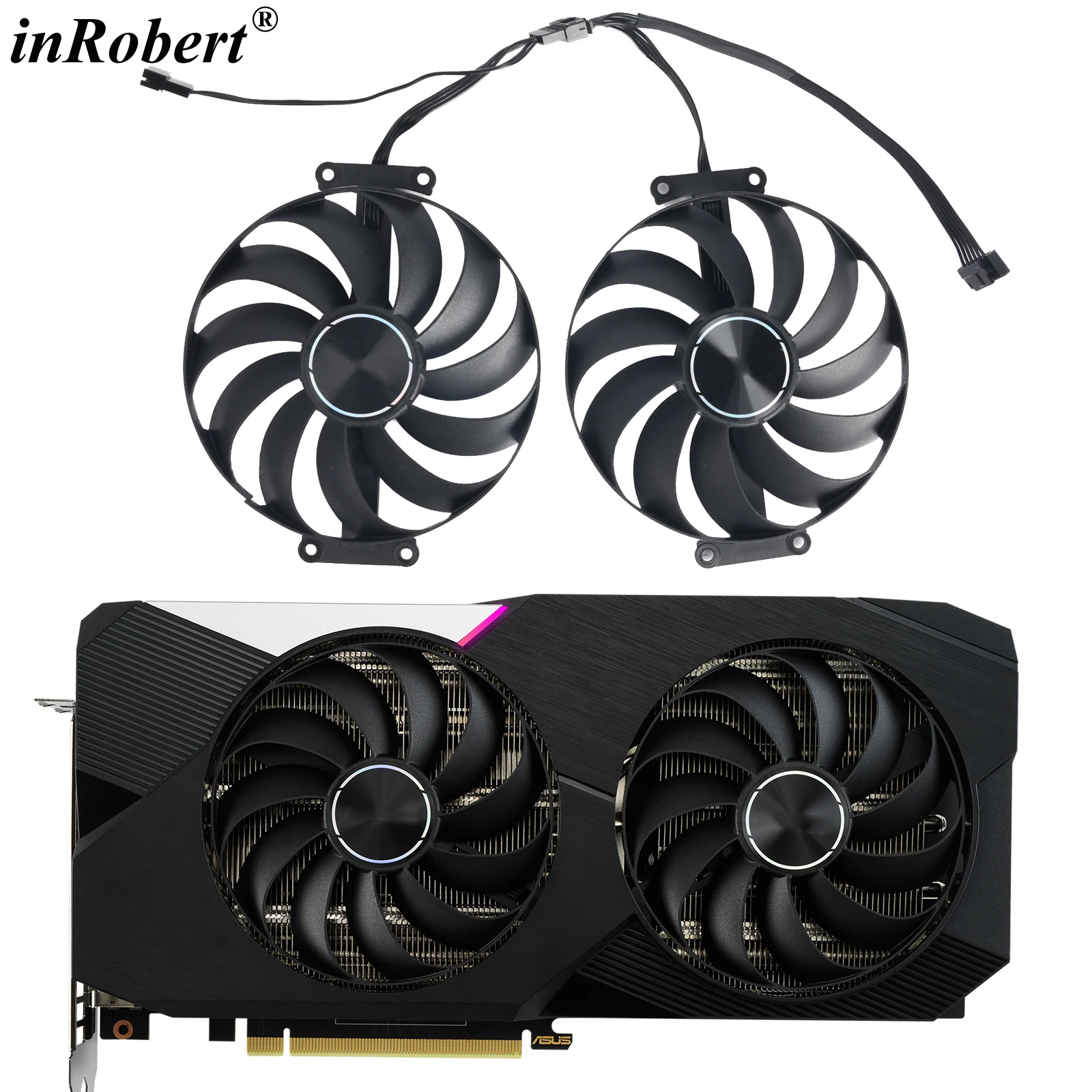 Original 95MM CF1010U12S FDC10U12S9-C T129215SU Video Card Fan For ASUS GeForce RTX 3060 Ti 3070 DUAL OC Cooling Graphics Fan
Original 95MM CF1010U12S FDC10U12S9-C T129215SU Video Card Fan For ASUS GeForce RTX 3060 Ti 3070 DUAL OC Cooling Graphics Fan