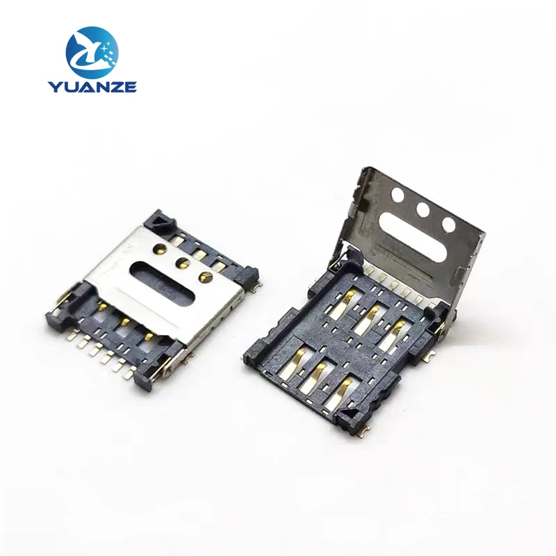 5 шт./Оригинал для Micro Nano SIM флип 6-контактный Разъем для карты Детские умные часы разъем Слот держатель адаптер 
5 шт./Оригинал для Micro Nano SIM флип 6-контактный Разъем для карты Детские умные часы разъем Слот держатель адаптер