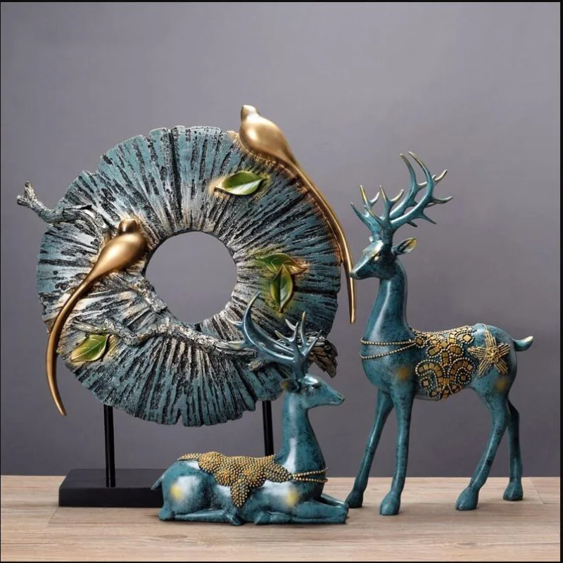 American Resin Deer Figurines Crafts Home Livingroom Table Furnishing Decoartion Hotel Office Desktop Accessories Decoartion Art
American Resin Deer Figurines Crafts Home Livingroom Table Furnishing Decoartion Hotel Office Desktop Accessories Decoartion Art