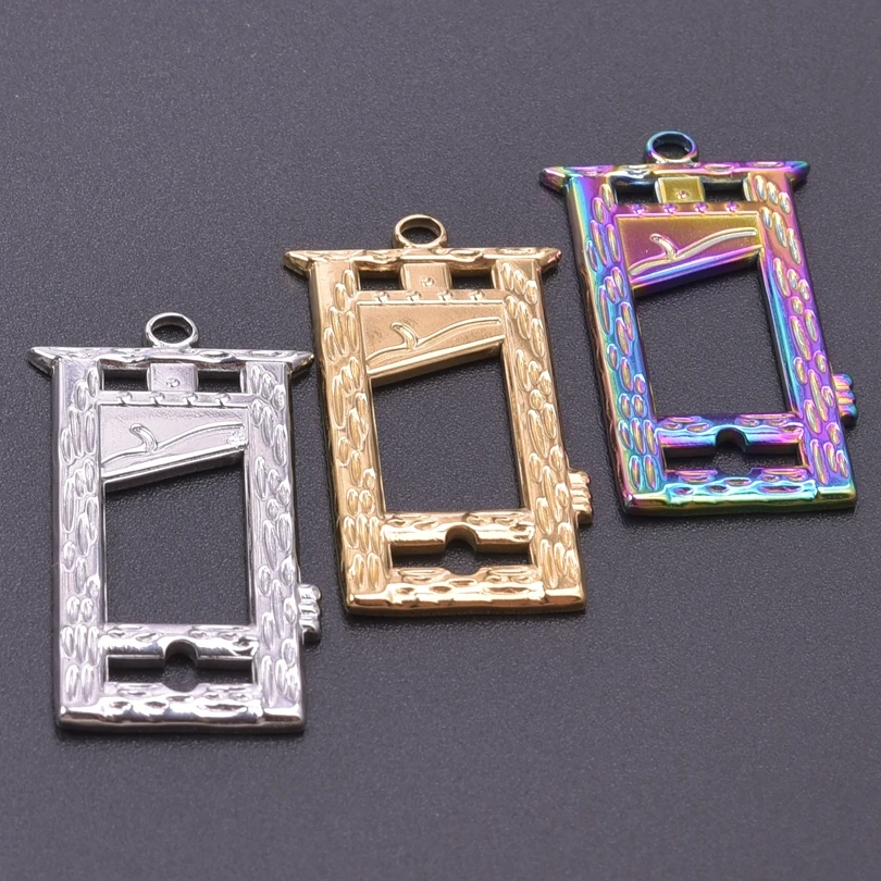 Stainless Steel Rectangle Door Fashion Giant Earrings for Women Pendant Charms DIY Jewelry Making Necklace Accessories Wholesale 
Stainless Steel Rectangle Door Fashion Giant Earrings for Women Pendant Charms DIY Jewelry Making Necklace Accessories Wholesale