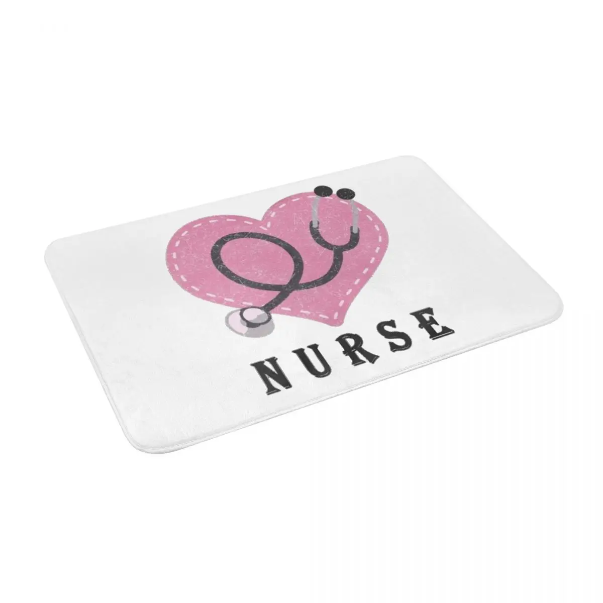 Nurse Stethoscope 24" X 16" Non Slip Absorbent Memory Foam Bath Mat for Home Decor/Kitchen/Entry/Living Room
Nurse Stethoscope 24" X 16" Non Slip Absorbent Memory Foam Bath Mat for Home Decor/Kitchen/Entry/Living Room