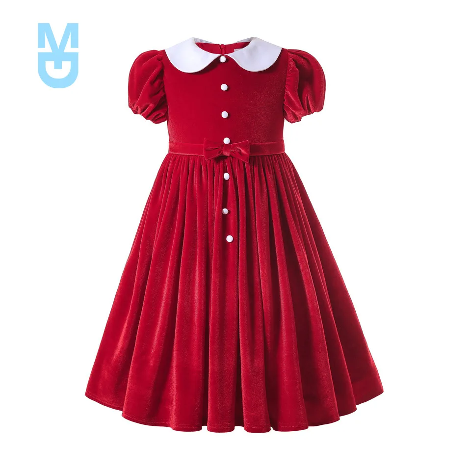 New Pettgirl Children Girls Autumn Red Velvet Birthday Evening Princess Dresses for Party and Wedding from 2 3 4 5 6 to 7 8 10 Y
New Pettgirl Children Girls Autumn Red Velvet Birthday Evening Princess Dresses for Party and Wedding from 2 3 4 5 6 to 7 8 10 Y