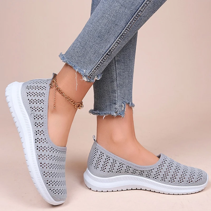 Lucyever Comfy Breathable Sneaker Shoes for Women Summer Hollow Out Platform Women's Flats Soft Sole Slip on Walking Shoes Mujer
Lucyever Comfy Breathable Sneaker Shoes for Women Summer Hollow Out Platform Women's Flats Soft Sole Slip on Walking Shoes Mujer