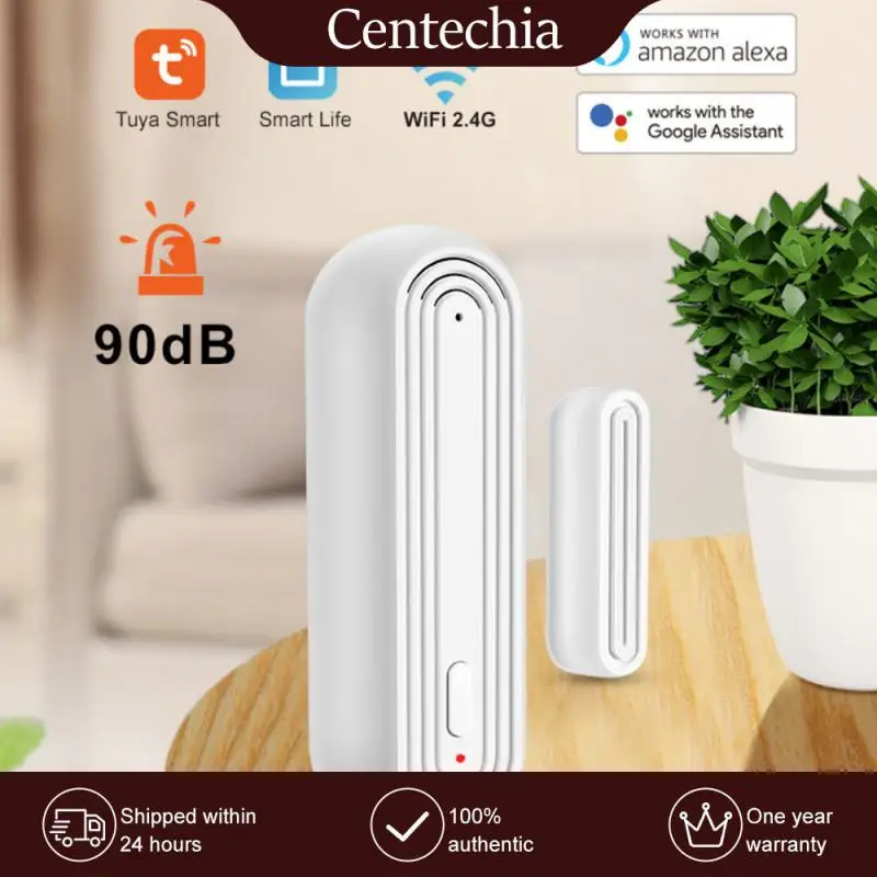 Tuya Smart WiFi Door Window 90dB Alarm Sensor Open Closed Detectors Wifi Home Alarm Compatible With Alexa and Google Assistant
Tuya Smart WiFi Door Window 90dB Alarm Sensor Open Closed Detectors Wifi Home Alarm Compatible With Alexa and Google Assistant
