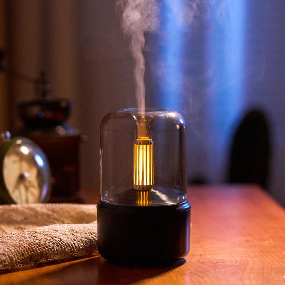 WHDPETS New Candlelight Aromatherapy Humidifier USB Charge 120ML Flame Air Humidifier Essential Oil Diffuser Cool Mist Sprayer
WHDPETS New Candlelight Aromatherapy Humidifier USB Charge 120ML Flame Air Humidifier Essential Oil Diffuser Cool Mist Sprayer