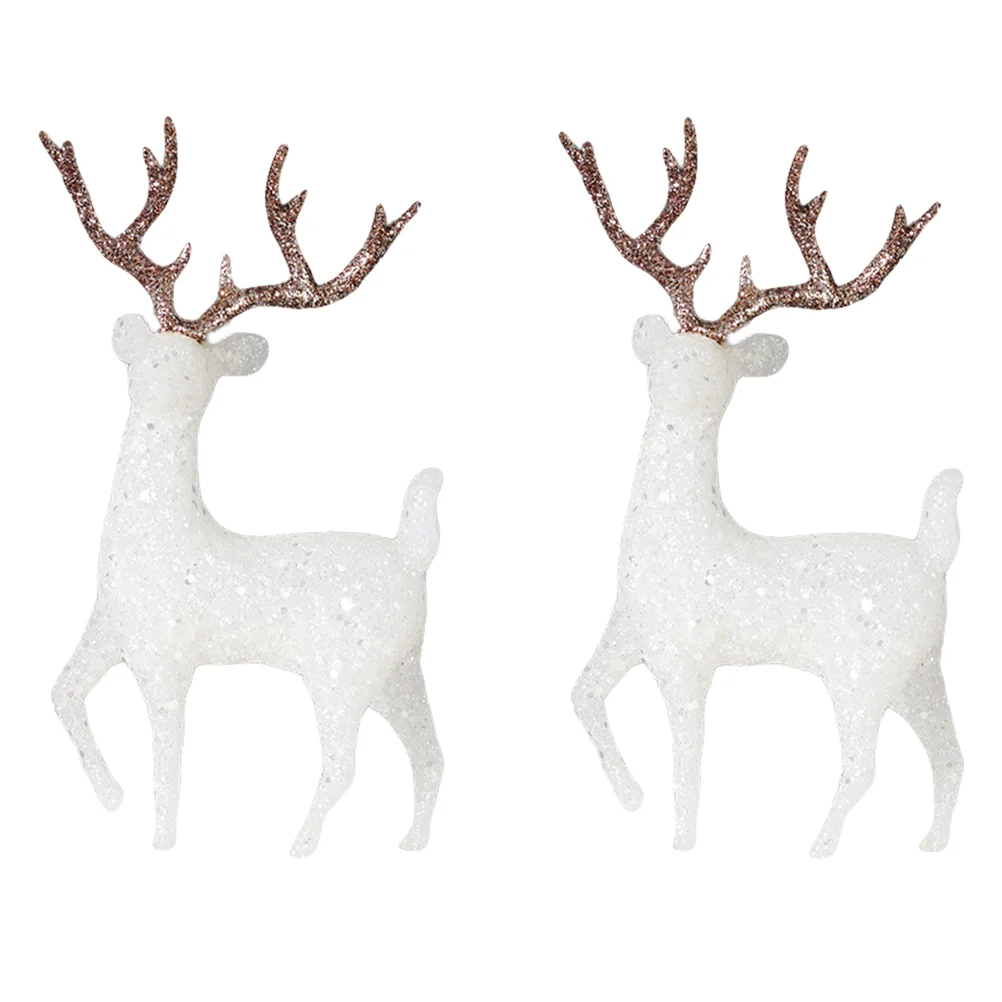 2pcs Deer Cake Decoration Miniature Reindeer Figurines Christmas Buck Doe Fawn Decor Birthday Party Supplies
2pcs Deer Cake Decoration Miniature Reindeer Figurines Christmas Buck Doe Fawn Decor Birthday Party Supplies