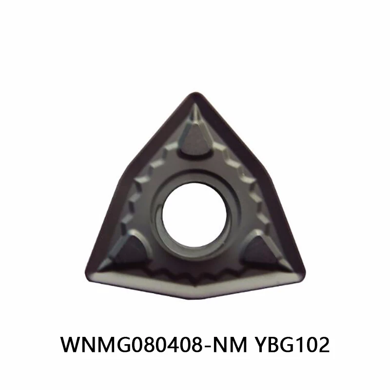 

Original CT WNMG080408-NM YBG102 Turning Tool WNMG 080408 NM CNC Tools Lathe Cutter Tools Carbide Inserts