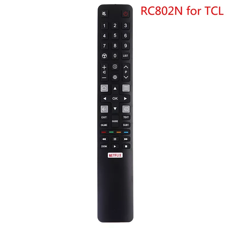 Remote Control RC802N YUI1 For TCL Smart TV U43P6046, U49P6046, U55P6046, U65P6046
Remote Control RC802N YUI1 For TCL Smart TV U43P6046, U49P6046, U55P6046, U65P6046