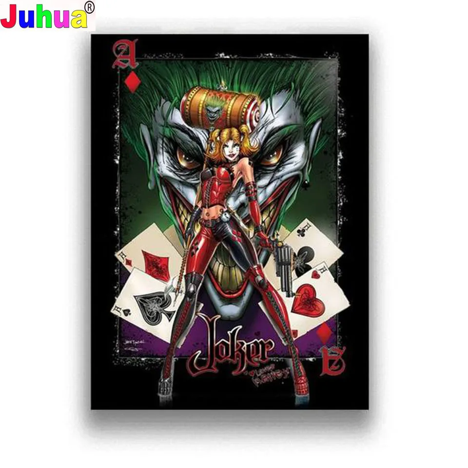 Clown Series Character Portrait Diamond Embroidery Wall Decor for Home Bar Cross Stitch Mosaic Rhinestones Halloween Paintings
Clown Series Character Portrait Diamond Embroidery Wall Decor for Home Bar Cross Stitch Mosaic Rhinestones Halloween Paintings