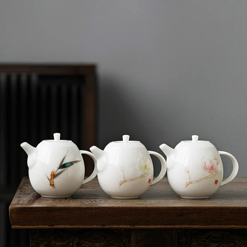 Набор посуды для заваривания чая, 200 мл, японская керамика, круглая, ручная роспись, Suet Jade, портативный, для путешествий
Набор посуды для заваривания чая, 200 мл, японская керамика, круглая, ручная роспись, Suet Jade, портативный, для путешествий