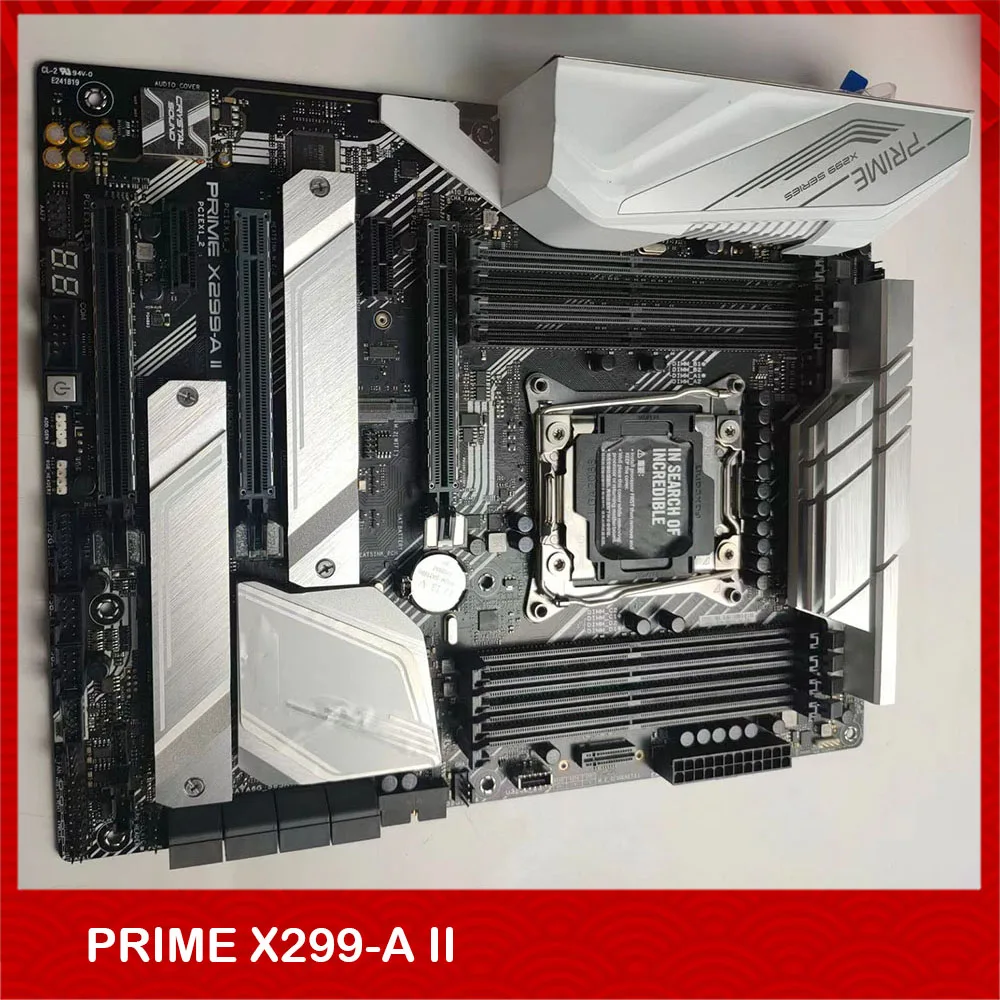 Original Desktop Motherboard For ASUS PRIME X299-A II X299 LGA 2066 8*DDR4 128GB 8PIN ATX Fully Tested
Original Desktop Motherboard For ASUS PRIME X299-A II X299 LGA 2066 8*DDR4 128GB 8PIN ATX Fully Tested