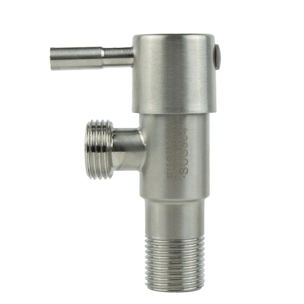 Angle Valve Triangle Valve Wire Drawing Faucet For Water Heaters Inlet Water Stainless Steel Stop Valve Toilets
Angle Valve Triangle Valve Wire Drawing Faucet For Water Heaters Inlet Water Stainless Steel Stop Valve Toilets