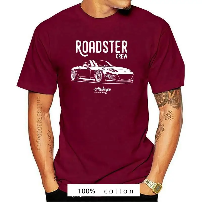 New Men tshirt Roadster crew. MX5 Miata (NC) Unisex T Shirt women T-Shirt tees top
New Men tshirt Roadster crew. MX5 Miata (NC) Unisex T Shirt women T-Shirt tees top