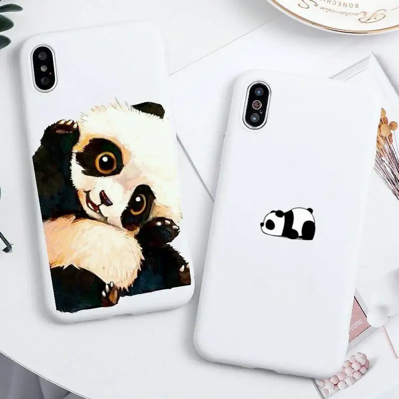 Funny Cartoon Panda Bearcat Phone Case For iphone 13 12 11 Pro Max Mini XS 8 7 6 6S Plus X SE 2020 XR Candy white Silicone cover
Funny Cartoon Panda Bearcat Phone Case For iphone 13 12 11 Pro Max Mini XS 8 7 6 6S Plus X SE 2020 XR Candy white Silicone cover