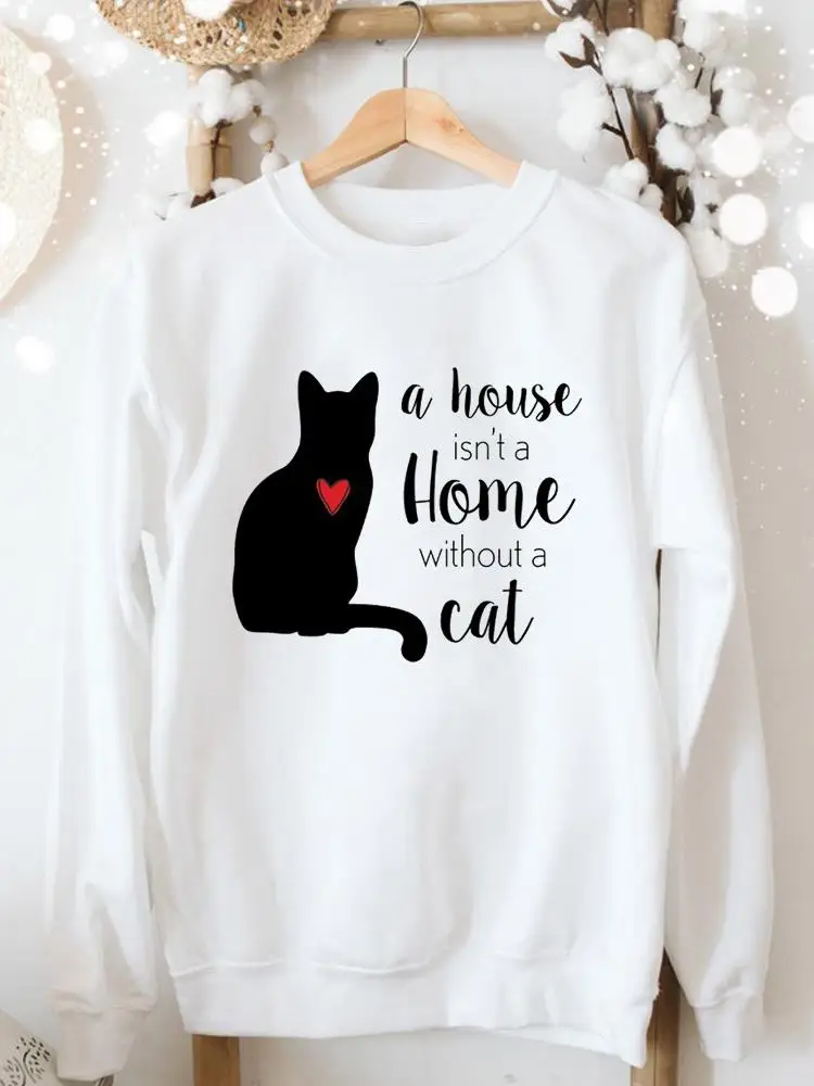 Sweatshirts Women Clothes Fashion Female Casual Cat Letter Love Animal Autumn Spring Aesthetic Long Sleeve Graphic Pullovers
Sweatshirts Women Clothes Fashion Female Casual Cat Letter Love Animal Autumn Spring Aesthetic Long Sleeve Graphic Pullovers