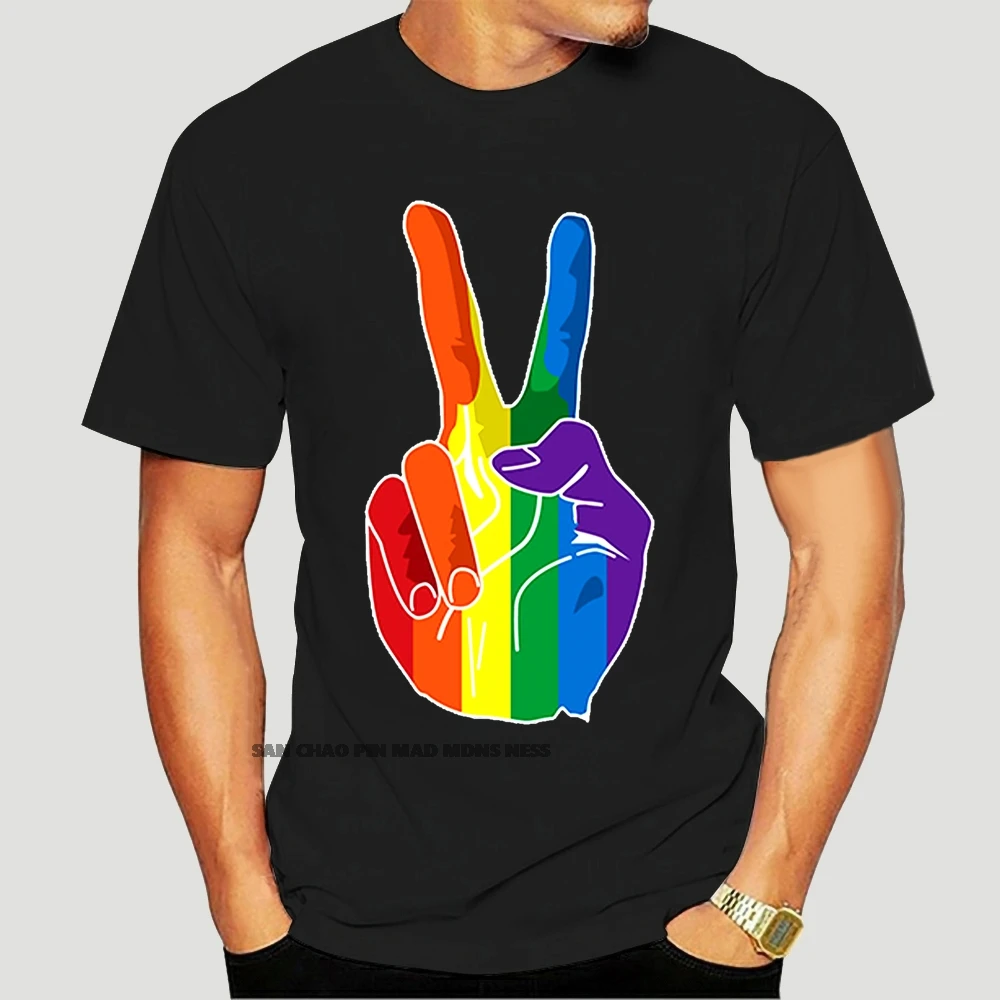 Men Rainbow Gay Lesbian LGBT Short Sleeve T-Shirt O Neck Cotton Tees Aesthetic Clothes Plus Size Vintage T Shirt 9119X
Men Rainbow Gay Lesbian LGBT Short Sleeve T-Shirt O Neck Cotton Tees Aesthetic Clothes Plus Size Vintage T Shirt 9119X