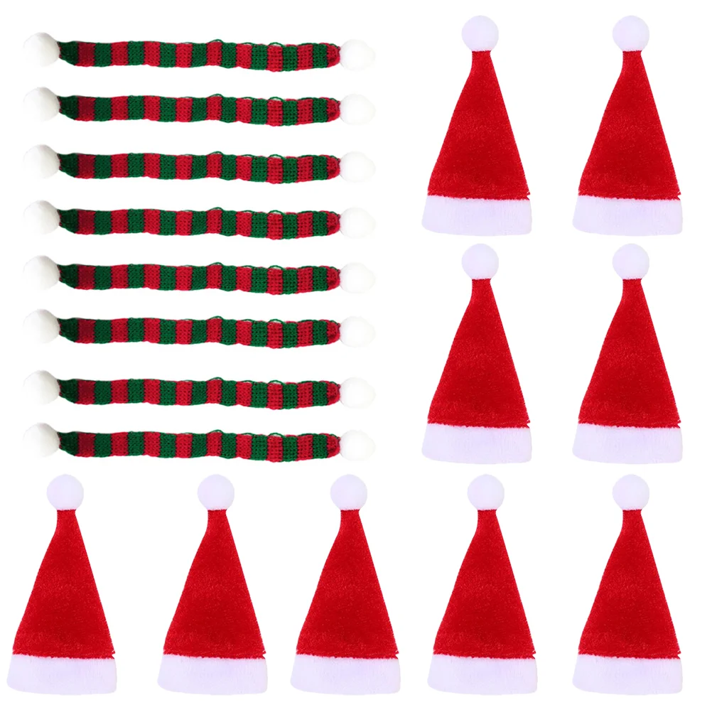 Mini Christmas Hat Xmas Scarf Diy Decor Knit Knitted Chrismas Accessories Ornamentsanta Bottle Holder Cover Holders Topper
Mini Christmas Hat Xmas Scarf Diy Decor Knit Knitted Chrismas Accessories Ornamentsanta Bottle Holder Cover Holders Topper