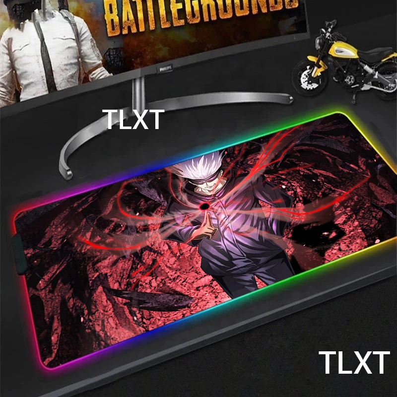RGB Jujutsu Kaisen Mouse Pad Anime Carpet PC Gamer Computer Speed Varmilo Keyboard Gaming Accessories Desk Mat Satoru Mousepad 
RGB Jujutsu Kaisen Mouse Pad Anime Carpet PC Gamer Computer Speed Varmilo Keyboard Gaming Accessories Desk Mat Satoru Mousepad