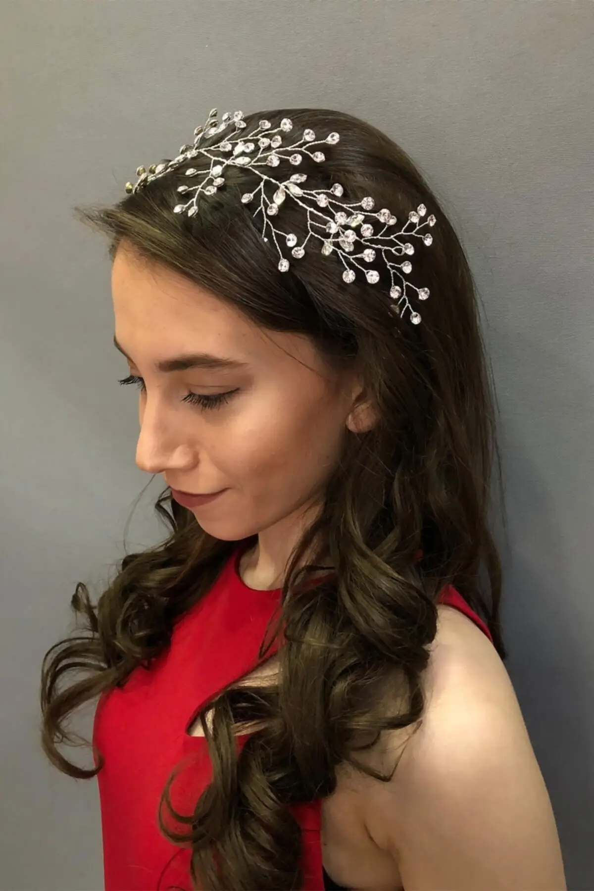 Bridal Accessories Model Silver Color Hair And Turban Accessory Wedding Handmade For Bride And Bride
Bridal Accessories Model Silver Color Hair And Turban Accessory Wedding Handmade For Bride And Bride