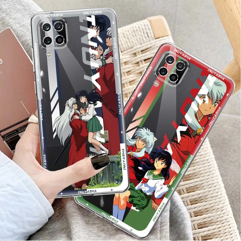 

For Samsung Galaxy A03s A02s 04s A02 A03 Core A04 A04e A01 A20e A50s A40 A30 A20s A10 Inuyasha Anime Japan Kikyo Phone Case