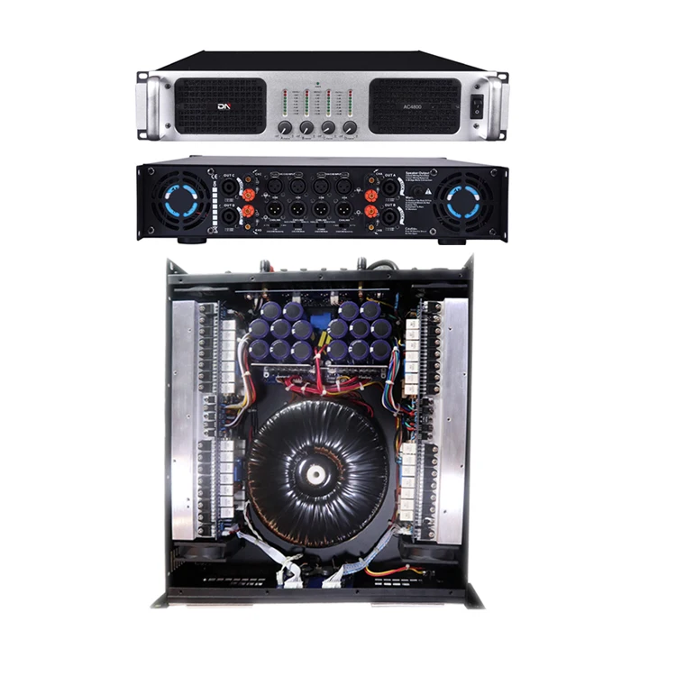 2U 800w 1000w 3200w class h 4ch 4 four Channel extreme power aluminium chassis amplificator audio power amplifier
2U 800w 1000w 3200w class h 4ch 4 four Channel extreme power aluminium chassis amplificator audio power amplifier