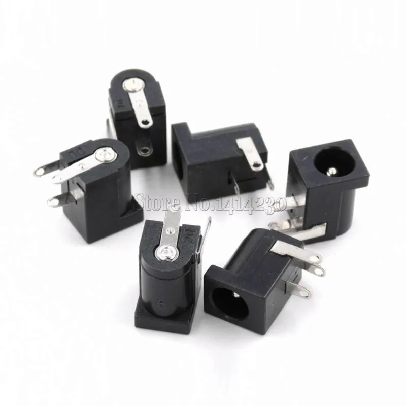 100Pcs DC-005 Black 5.5x2.1mm 3pin DIP DC Universal Power Supply Socket DC005 5.5-2.1MM Female Panel Mount Connector 
100Pcs DC-005 Black 5.5x2.1mm 3pin DIP DC Universal Power Supply Socket DC005 5.5-2.1MM Female Panel Mount Connector