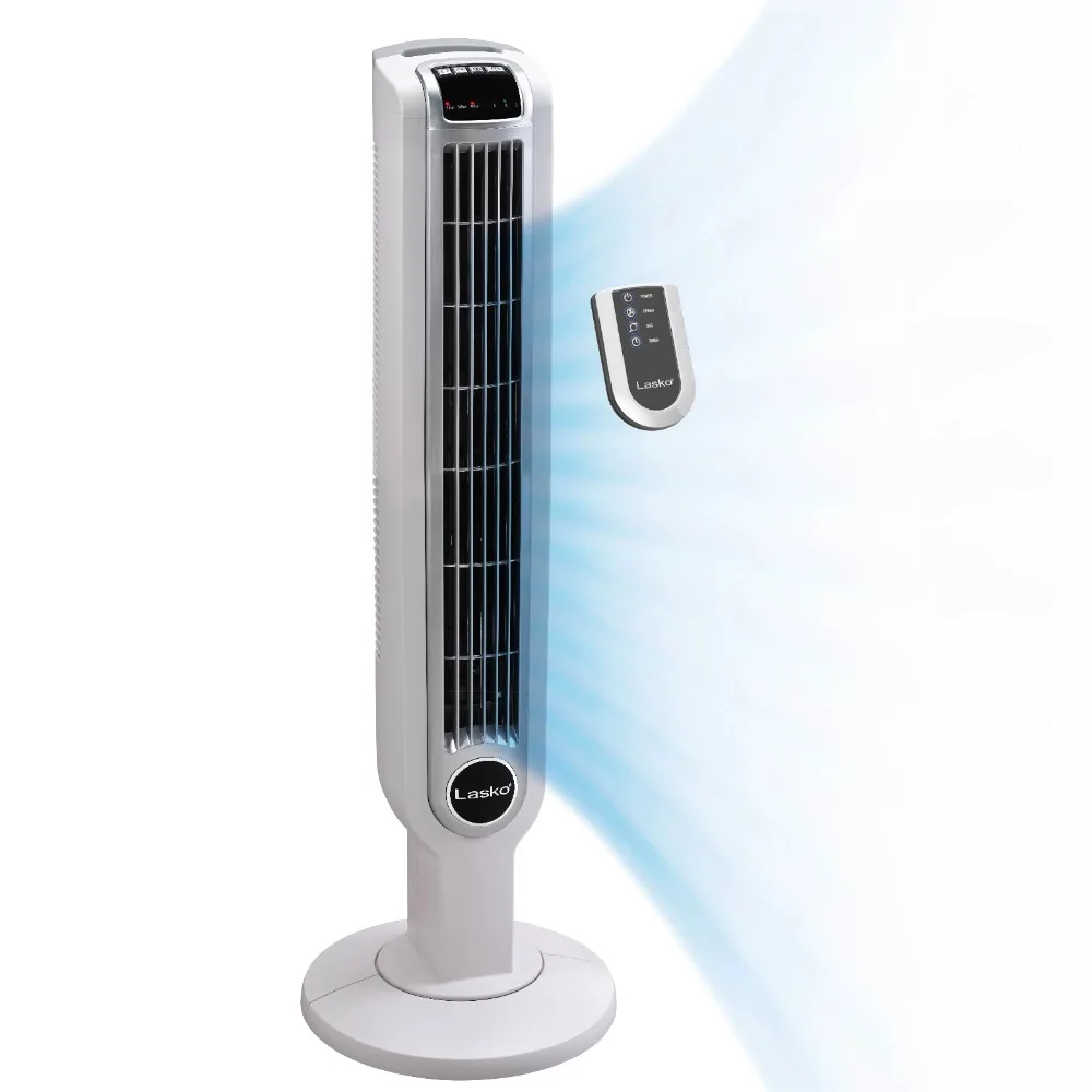 

Portable 3-Speed Oscillating Tower Fan With Timer and Remote Control 2510 Portable Air Coolers Electric Cooler Cooling Household