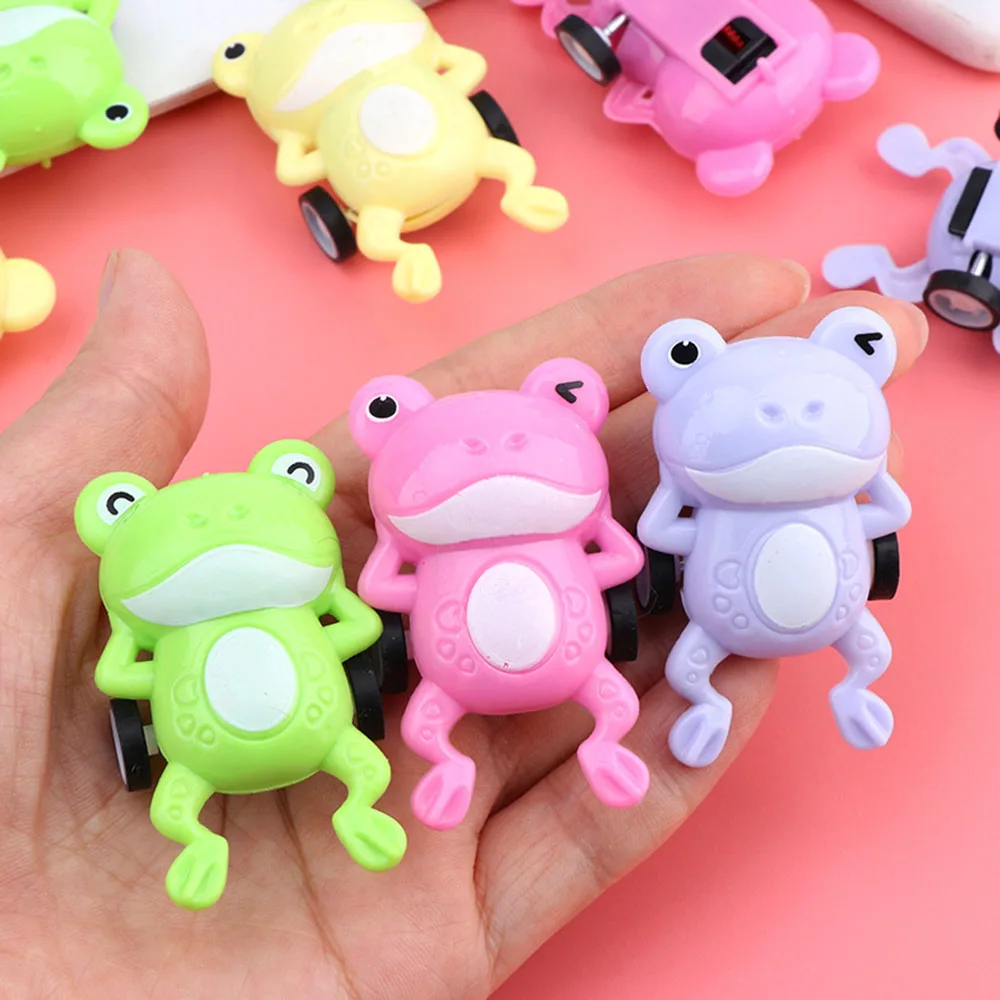 

10 PCS Mini Pull Back Frog Car Party Favors For Kids Birthday Pinata Fillers Carnival Prizes Boys Girls Goodie Bags Fillers Toy