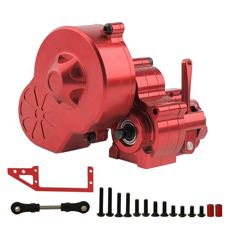 Metal Complete Gearbox Transmission Box With Dig Gear 1 Speed For 1/10 RC Crawler Car Axial SCX10 AX10 Wraith
Metal Complete Gearbox Transmission Box With Dig Gear 1 Speed For 1/10 RC Crawler Car Axial SCX10 AX10 Wraith