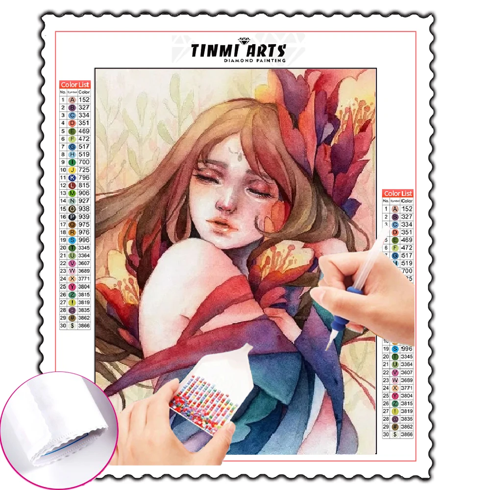 Poured Glue 5D Diy Diamond Painting Kits Cartoon Girl Portrait Full Round Dirll Embroidery Mosaic HD Quality Handmade Gift Art
Poured Glue 5D Diy Diamond Painting Kits Cartoon Girl Portrait Full Round Dirll Embroidery Mosaic HD Quality Handmade Gift Art