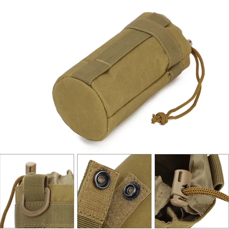 

Походная уличная бутылка Molle, сумка для воды на шнурке для кемпинга, Тактическая Военная многофункциональная сумка, держатель для бутылки
