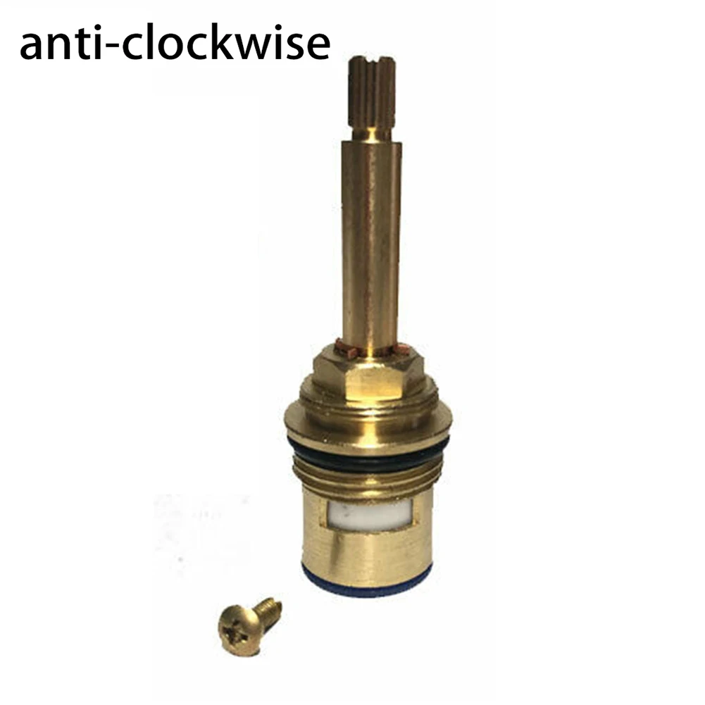 Faucet Shower Bath Tap Valve Hot Water Valve Core 80mm Copper Body Cartridge Quarter Turn Flow Long Tall Stem Insert Repair Part
Faucet Shower Bath Tap Valve Hot Water Valve Core 80mm Copper Body Cartridge Quarter Turn Flow Long Tall Stem Insert Repair Part