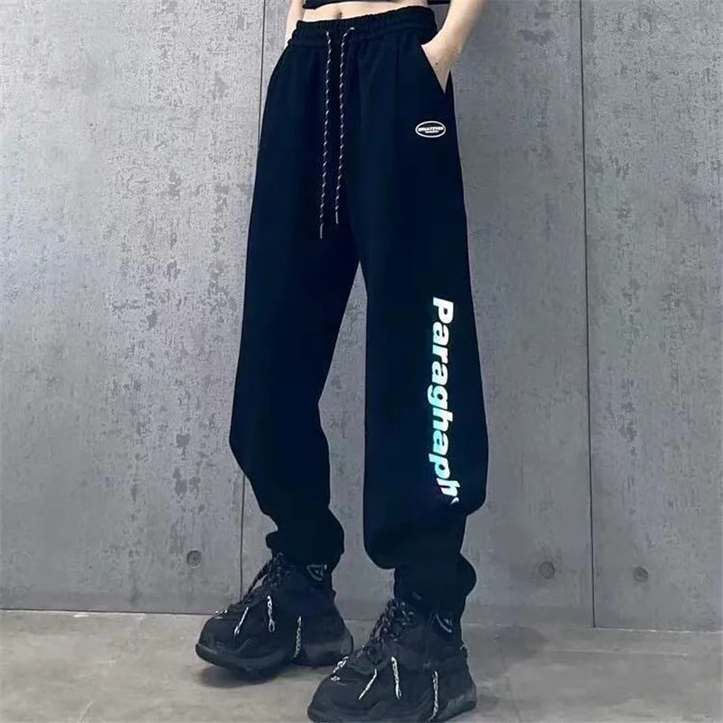 Hip Hop Sport Pants Jogging Sweatpants Women Baggy Trousers Gray Jogger High Waist Sweat Casual Pants Female Pantaloni Donna
Hip Hop Sport Pants Jogging Sweatpants Women Baggy Trousers Gray Jogger High Waist Sweat Casual Pants Female Pantaloni Donna