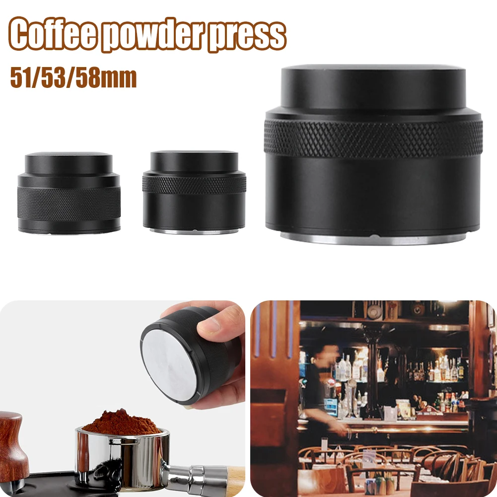 51/53/58mm Coffee Tamper Flat Base Stainless Steel Coffee Distributor Detachable Tamper Espresso Tools Coffee Accessories
51/53/58mm Coffee Tamper Flat Base Stainless Steel Coffee Distributor Detachable Tamper Espresso Tools Coffee Accessories
