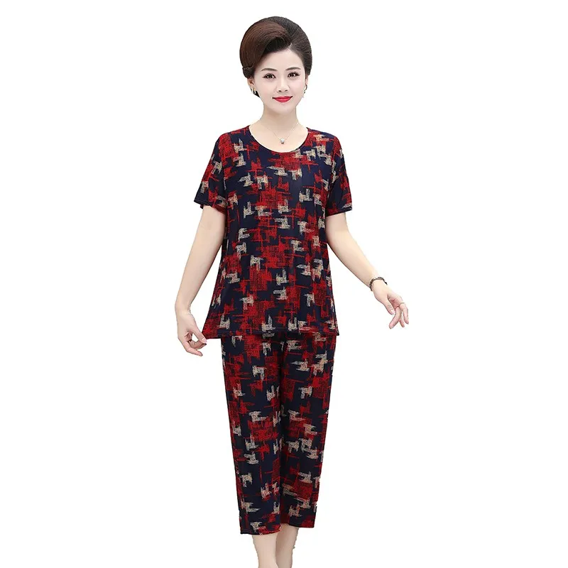 2 Piece Sets Women Summer T-shirt and Pants Summer Two Piece Set Tops and Pants Women Print Casual loose Women Blouses
2 Piece Sets Women Summer T-shirt and Pants Summer Two Piece Set Tops and Pants Women Print Casual loose Women Blouses