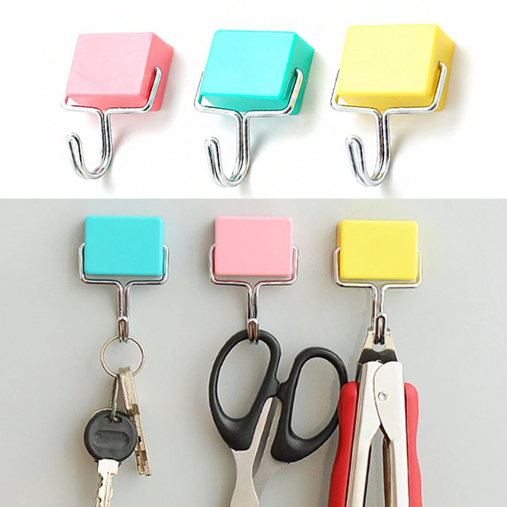 1PC Colorful Magnetic Hooks Wall Mount Strong Magnet Neodymium Magnet Strong Hook Thick Wall Hook For Home Kitchen Organization
1PC Colorful Magnetic Hooks Wall Mount Strong Magnet Neodymium Magnet Strong Hook Thick Wall Hook For Home Kitchen Organization