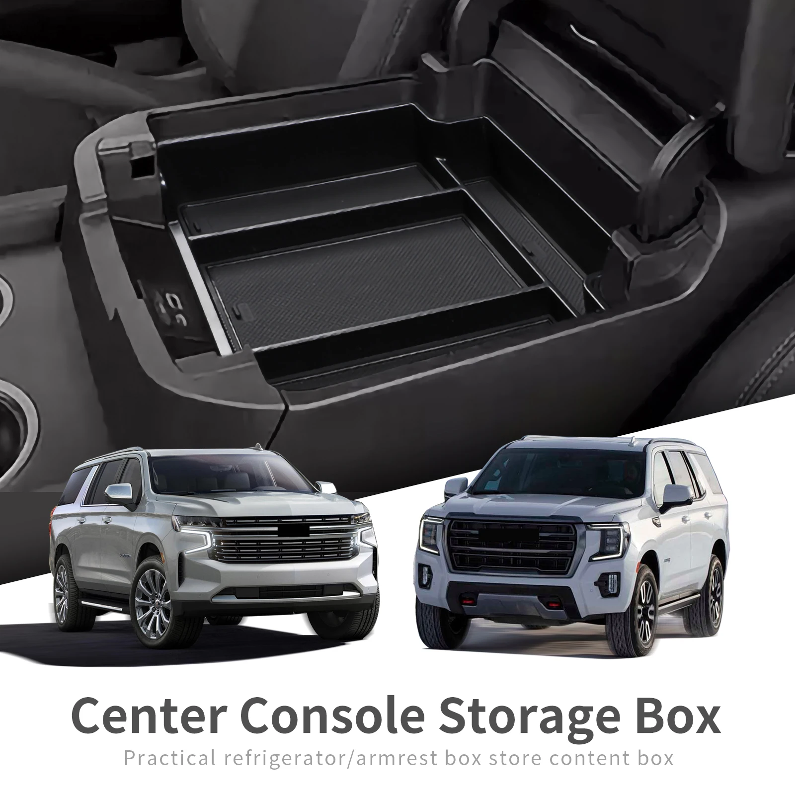 Smabee для Chevy Tahoe Suburban и GMC Yukon 2021 2022 ящик для хранения в подлокотнике автомобиля центральная консоль лоток Органайзер аксессуары
Smabee для Chevy Tahoe Suburban и GMC Yukon 2021 2022 ящик для хранения в подлокотнике автомобиля центральная консоль лоток Органайзер аксессуары
