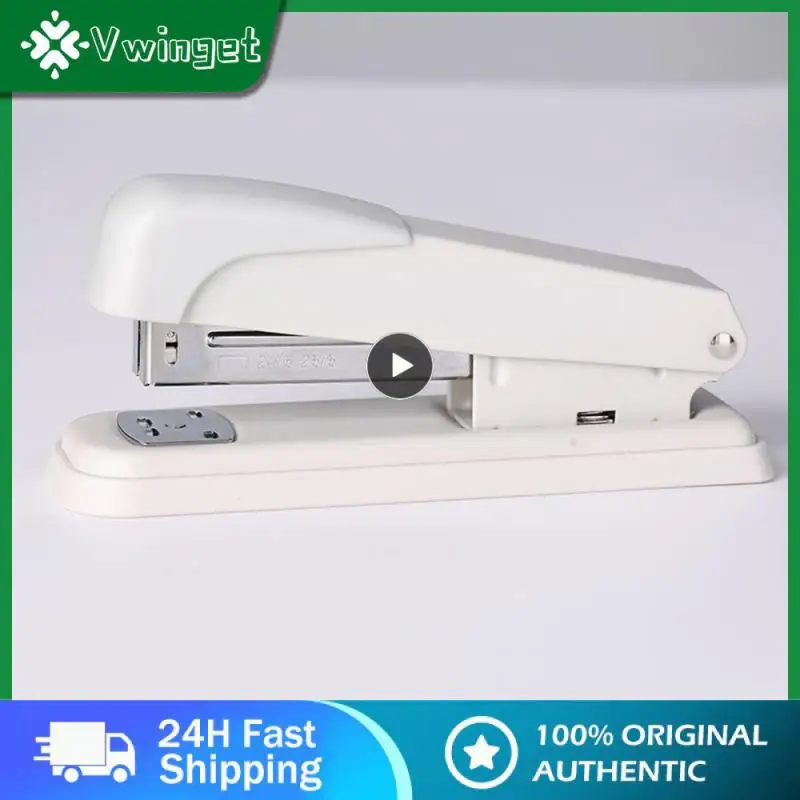 Stapler Creative Standard Stapler Portable Handheld Compact Stapler Stationery Office Binding Supplies White Blue Black 24/6
Stapler Creative Standard Stapler Portable Handheld Compact Stapler Stationery Office Binding Supplies White Blue Black 24/6