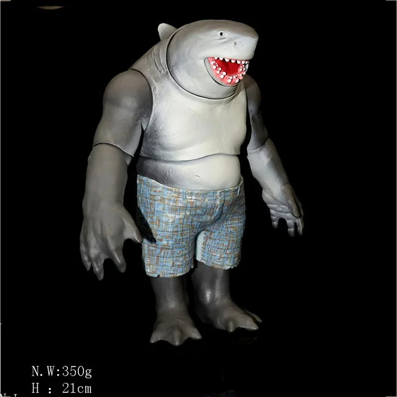 Anime 21cm King Shark PVC Action Figure Nanaue Collection Statue Model Toys Doll Kids Ornaments Decoration Best Gift
Anime 21cm King Shark PVC Action Figure Nanaue Collection Statue Model Toys Doll Kids Ornaments Decoration Best Gift