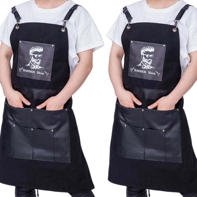 2X Black Salons Hairdressing Cape For Hair Cutting Apron Oxford Buga Barber Pocket Hair Cutting Dyeing Antifouling Cloth
2X Black Salons Hairdressing Cape For Hair Cutting Apron Oxford Buga Barber Pocket Hair Cutting Dyeing Antifouling Cloth