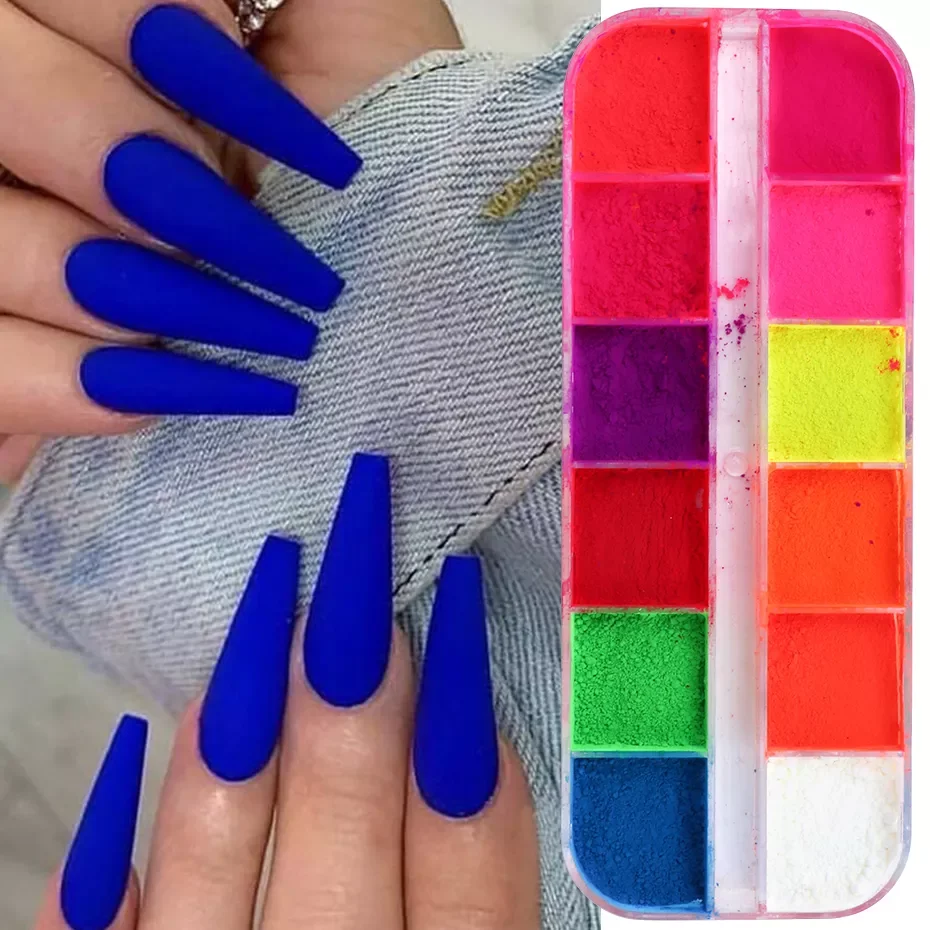 Fluorescence Pigment Glitter Powder Nail Art Dust Dipping Powder Rose Pink Yellow Polish Rub Charm Manicure Decoration LYYE
Fluorescence Pigment Glitter Powder Nail Art Dust Dipping Powder Rose Pink Yellow Polish Rub Charm Manicure Decoration LYYE
