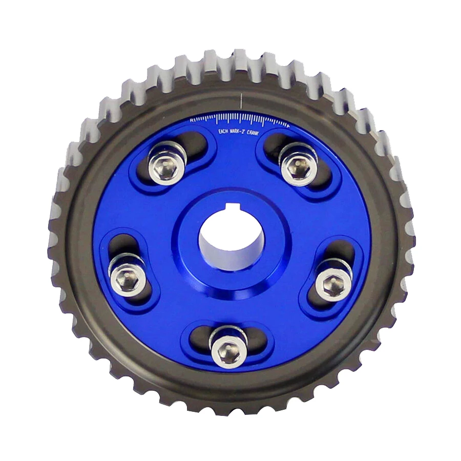 Adjustable Cam Gears Pulley Timing Gear for Honda Civic D15 D16 SOHC D-SERIES 88-00 Del Sol 93-97 Blue
Adjustable Cam Gears Pulley Timing Gear for Honda Civic D15 D16 SOHC D-SERIES 88-00 Del Sol 93-97 Blue