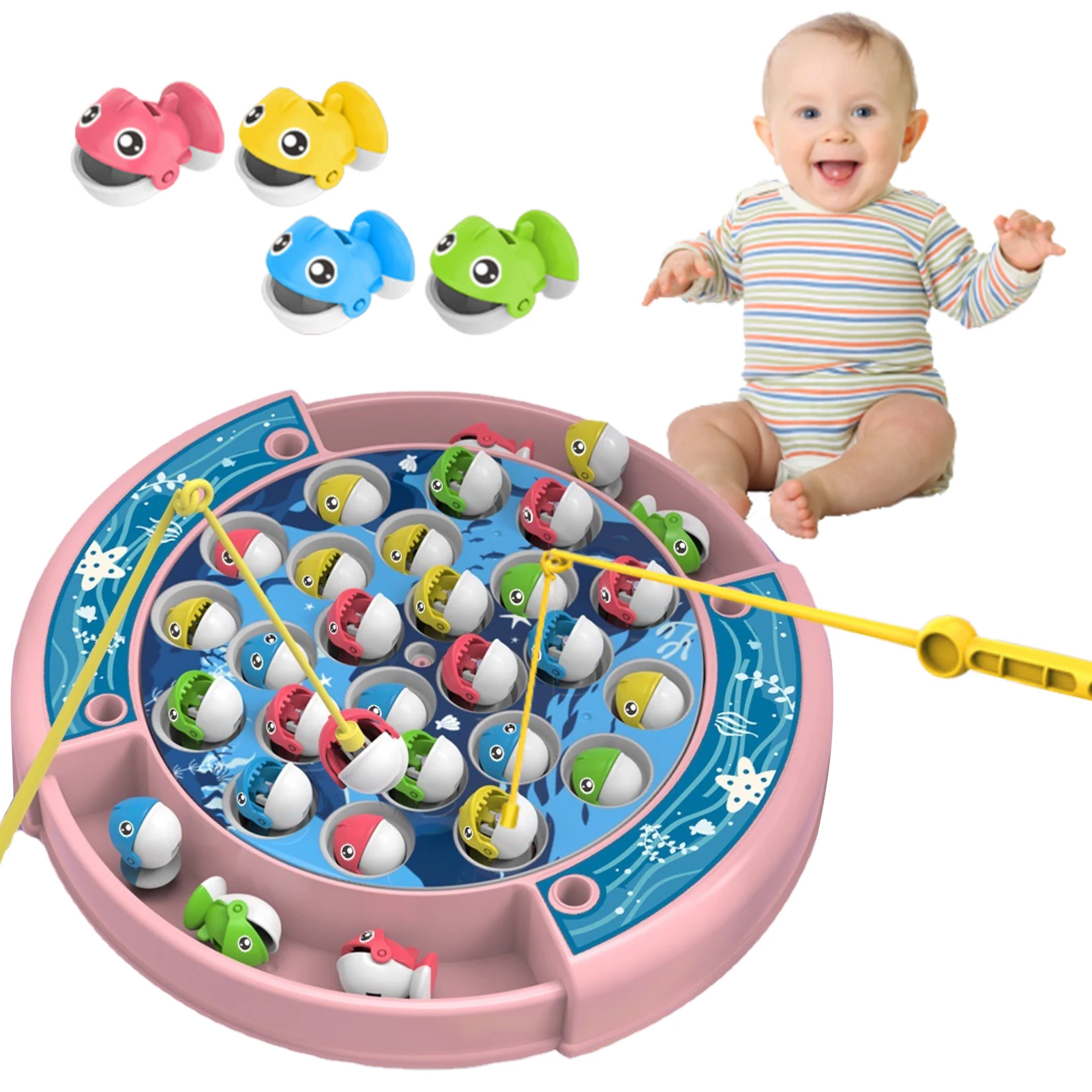 Fishing Games For Kids 3-5 Fishing Toy With Toddler Fishing Pole Family Backyard Colorful Toy Set Fine Motor Skill Training
Fishing Games For Kids 3-5 Fishing Toy With Toddler Fishing Pole Family Backyard Colorful Toy Set Fine Motor Skill Training